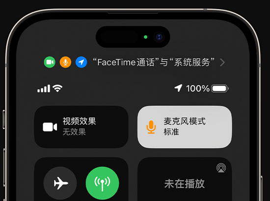 金坛苹果授权维修网点分享iPhone在通话时让你的声音更清晰 