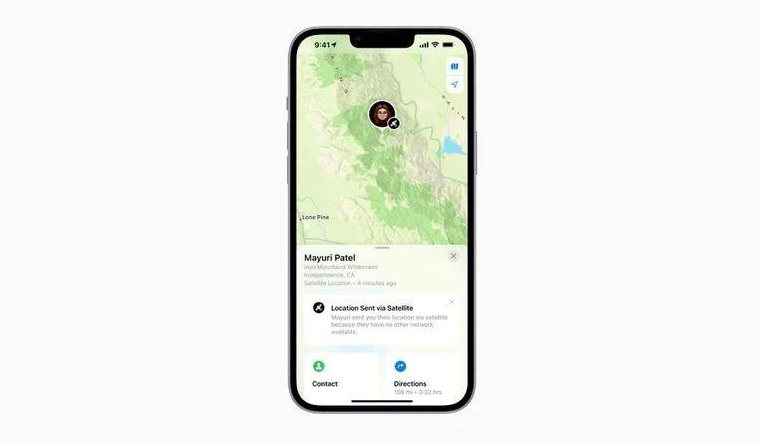 金坛苹果14维修分享iPhone14系列中 FindMy功能通过卫星分享位置方法教程 