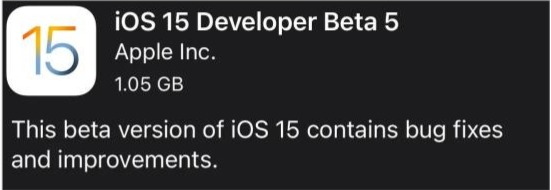 金坛苹果手机维修分享如何升级到iOS15.0 beta5 